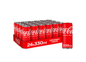 Frisdrank Coca Cola Regular blik 330ml