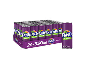 Frisdrank Fanta cassis blik 330ml
