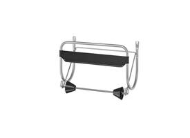 Poetspapierdispenser Satino CR1 muurstandaard zilver 332380