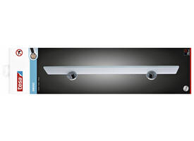 Planchet tesa® Smooz glas hoogglans verchroomd metaal zelfklevend