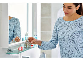Planchet tesa® Smooz glas hoogglans verchroomd metaal zelfklevend