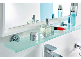 Planchet tesa® Smooz glas hoogglans verchroomd metaal zelfklevend