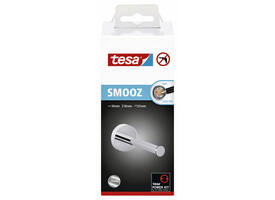 Reserverolhouder tesa® Smooz hoogglans verchroomd metaal zelfklevend