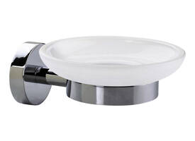 Zeephouder tesa® Smooz hoogglans verchroomd metaal zelfklevend