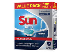 Vaatwastabletten Sun Pro Formula All-in-one 102 stuks