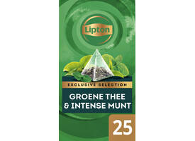 Thee Lipton Exclusive groene thee munt 25x2gr