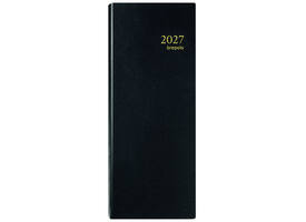 Agenda 2027 Brepols Saturnus Lima 7dagen/2pagina's smal zwart