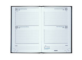 Agenda 2027 Brepols Saturnus Lima 2dagen/1pagina zwart