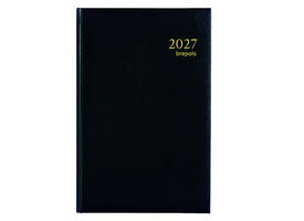 Agenda 2027 Brepols Saturnus Lima 7dagen/2pagina's zwart
