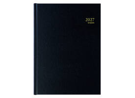 Agenda 2027 Brepols Bremax Santex A4 1dag/1pagina 4 kolommen zwart
