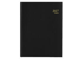 Agenda 2027 Brepols Timing Lima 7dagen/2pagina's viertalig zwart