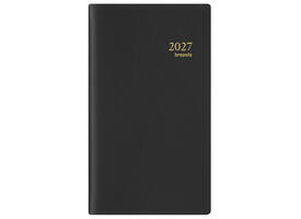 Agenda 2027 Brepols Interplan Genova 7dagen/2pagina's spiraal zwart