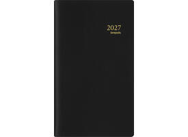 Agenda 2027 Brepols Breplan Genova 7dagen/1pagina zwart