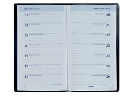 Agenda 2027 Brepols Breplan Genova 7dagen/1pagina zwart