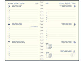Agenda 2027 Ryam Memoplan 7 Suprema 7dagen/2pagina's ringplastic assorti