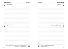 Agendavulling 2027 Succes Mini 4dagen/2pagina's