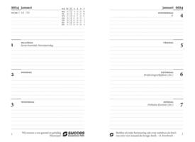Agendavulling 2027 Succes Mini 7dagen/2pagina's