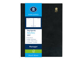 Agenda 2027 Ryam Manager Mundior 1dag/1pagina zwart