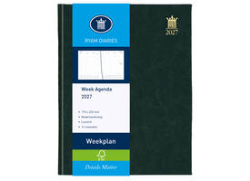 Agenda 2027 Ryam Weekplan Mundior 7dagen/2pagina's zwart