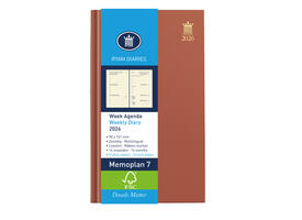 Agenda 2027 Ryam Memoplan 7 Nappa 7dagen/2pagina's assorti