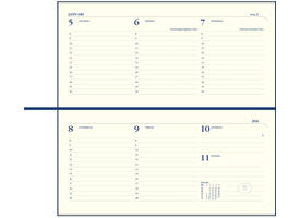 Agenda 2027 Ryam Memoplan 7 Nappa 7dagen/2pagina's landscape assorti