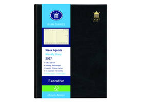 Agenda 2027 Ryam Executive Mundior 7dagen/2pagina's zwart