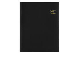 Agenda 2027 Brepols Timing Lima 7dagen/2pagina's zestalig zwart