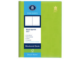 Agenda 2027 Ryam Weekplan Weekend Desk Lazio 7dagen/2pagina's assorti