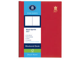 Agenda 2027 Ryam Weekplan Weekend Desk Lazio 7dagen/2pagina's assorti