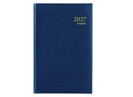 Agenda 2027 Brepols Saturnus Lima 7dagen/2pagina's blauw