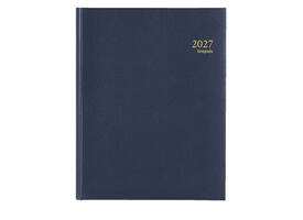 Agenda 2027 Brepols Timing Lima 7dagen/2pagina's zestalig blauw
