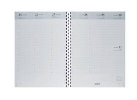 Agendavulling 2027 Brepols Timing 7dagen/2pagina's spiraal wit