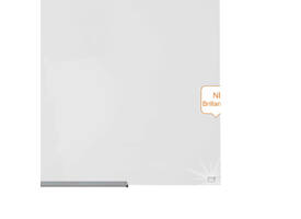 Glasbord Nobo Impression Pro 126x71cm briljant wit