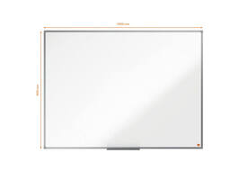 Whiteboard Nobo Essence 90x120cm staal