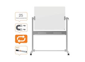 Kantel glasbord Nobo diamond 90x120cm