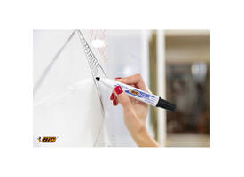 Whiteboardmarker Bic Velleda 1701 rond large zwart