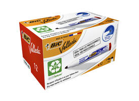 Whiteboardmarker Bic Velleda 1701 rond large rood