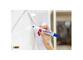 Whiteboardmarker Bic Velleda 1701 rond large blauw