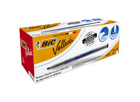 Whiteboardmarker Bic Velleda 1721 rond fijn rood