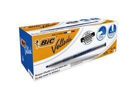 Whiteboardmarker Bic Velleda 1721 rond fijn blauw