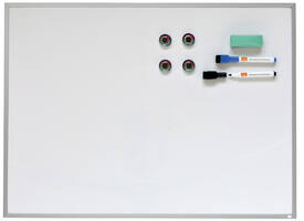 Whiteboard Nobo 58.5x43cm aluminium magnetisch