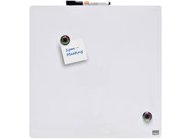Whiteboard Nobo tegel 36x36cm wit magnetisch