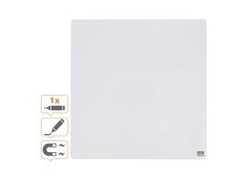 Whiteboard Nobo tegel 36x36cm wit magnetisch