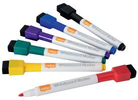 Whiteboardmarker Nobo mini assorti 6 stuks