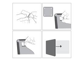 Whiteboard Nobo 21.6x28cm magnetisch assorti