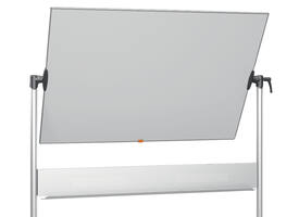 Whiteboard Nobo kantelbord mobiel 90x120cm staal