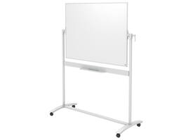 Whiteboard Nobo kantelbord mobiel 90x120cm staal