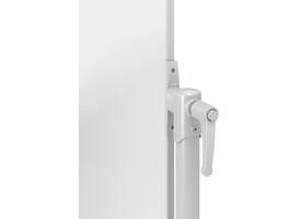 Whiteboard Nobo kantelbord mobiel 90x120cm staal