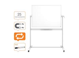 Whiteboard Nobo kantelbord 90x120cm magnetisch emaille