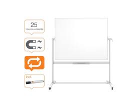 Whiteboard Nobo kantelbord 120x150cm magnetisch emaille